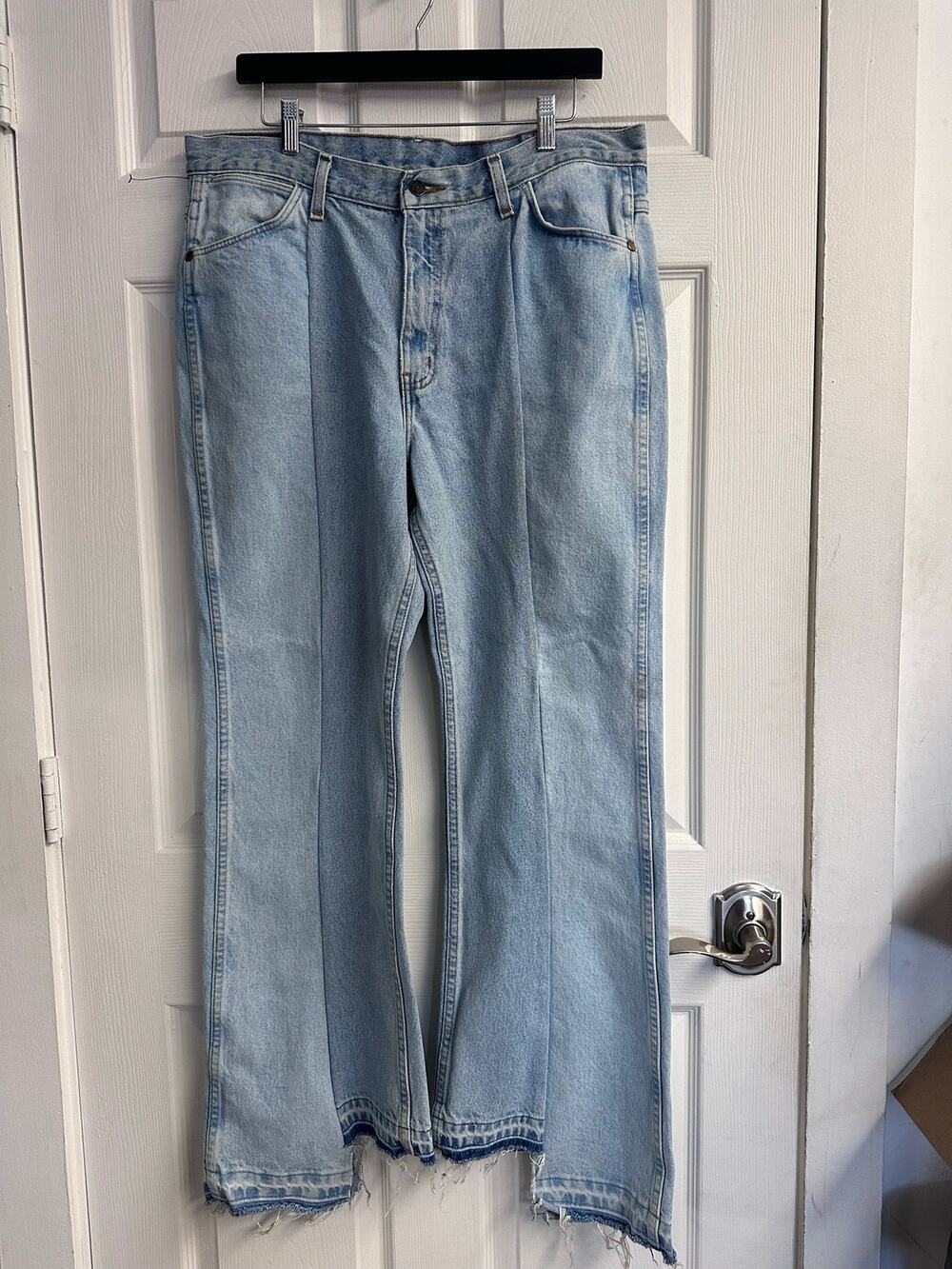 Rentrayage x Vintage Wrangler Reworked Wide Leg Flare Jeans